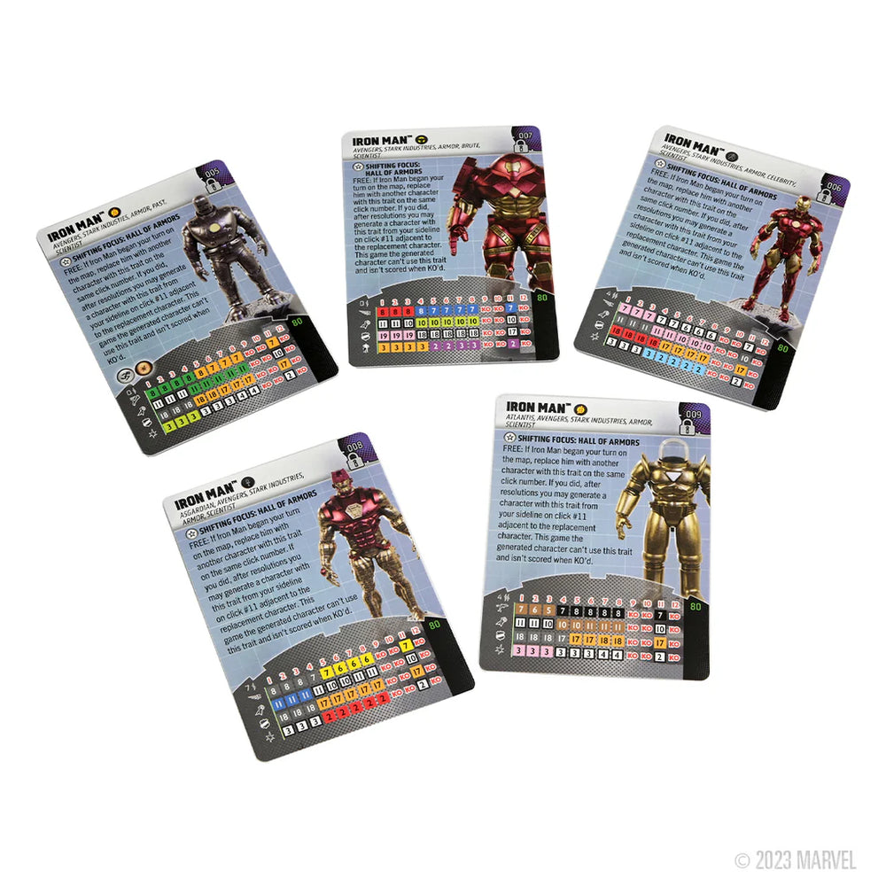 Marvel HeroClix Iconix: Iron Man's Hall of Armor