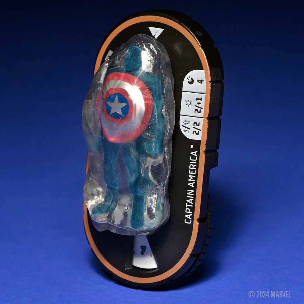 Marvel HeroClix Iconix: Captain America from the Ice
