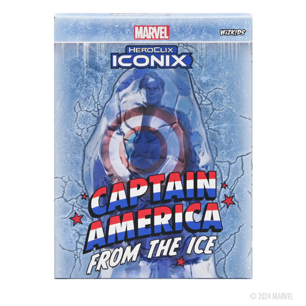 Marvel HeroClix Iconix: Captain America from the Ice