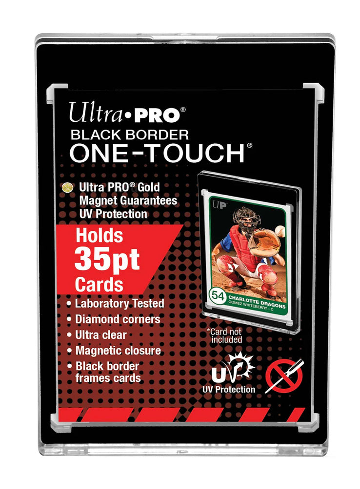 Ultra Pro - 35PT Black Border UV ONE-TOUCH® Magnetic Holder