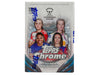 2023-24 Topps Chrome UEFA Women's Champions League Soccer 7-Pack Blaster Box