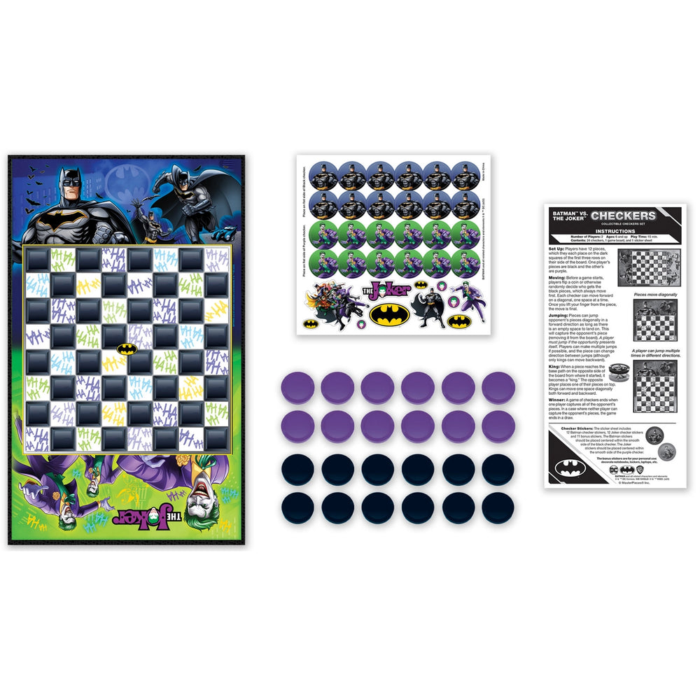 Batman Vs the Joker Checkers Board Game