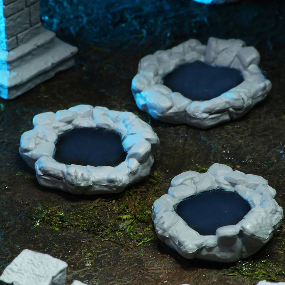 WizKids Deep Cuts - Pools & Pillars (Unpainted)