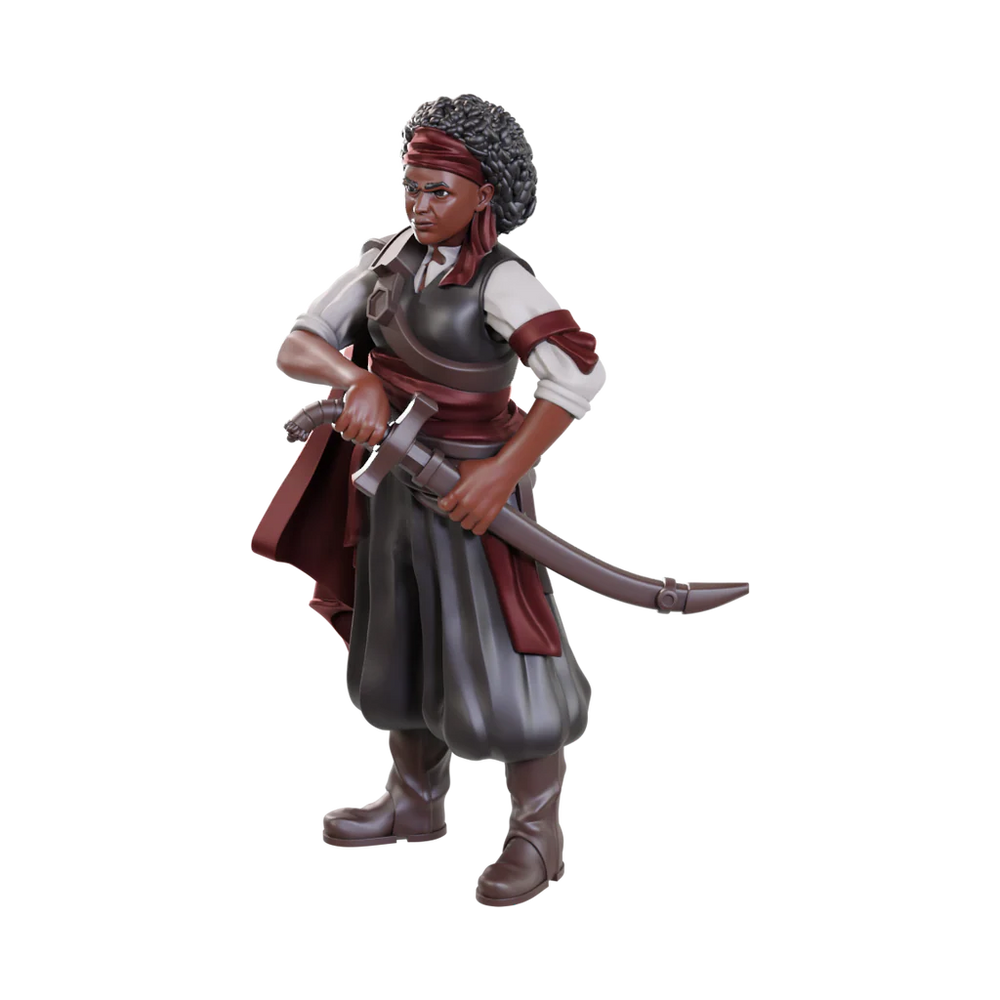 Dungeons & Dragons Nolzur's Marvelous Miniatures: Ansalon Human Rogue (Female)