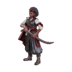 Dungeons & Dragons Nolzur's Marvelous Miniatures: Ansalon Human Rogue (Female)