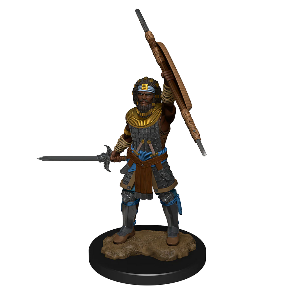 D&D Nolzur's Marvelous Miniatures: Human Fighter Male