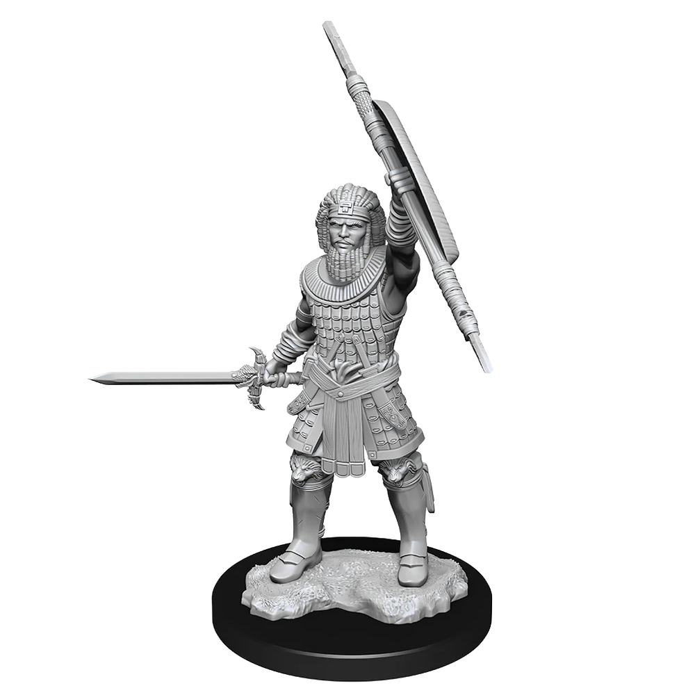 D&D Nolzur's Marvelous Miniatures: Human Fighter Male