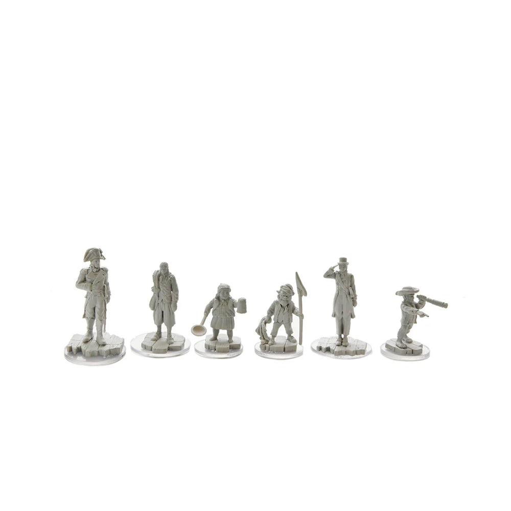 WizKids Deep Cuts: Ship's Crew Boxed Set (Unpainted)