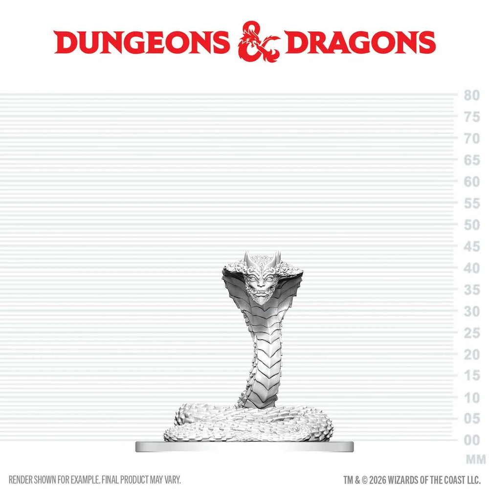 D&D Nolzur's Marvelous Miniatures: Guardian Naga