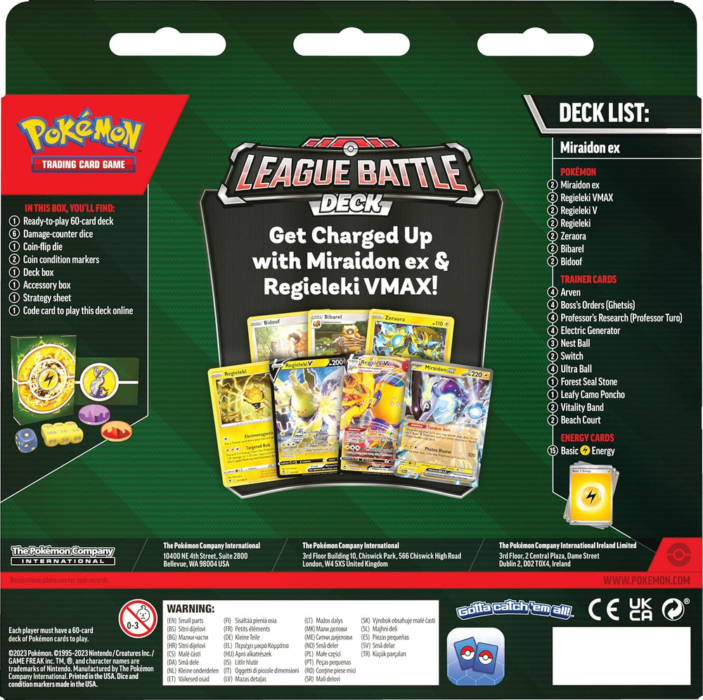 Pokemon TCG: League Battle Deck - Miraidon ex