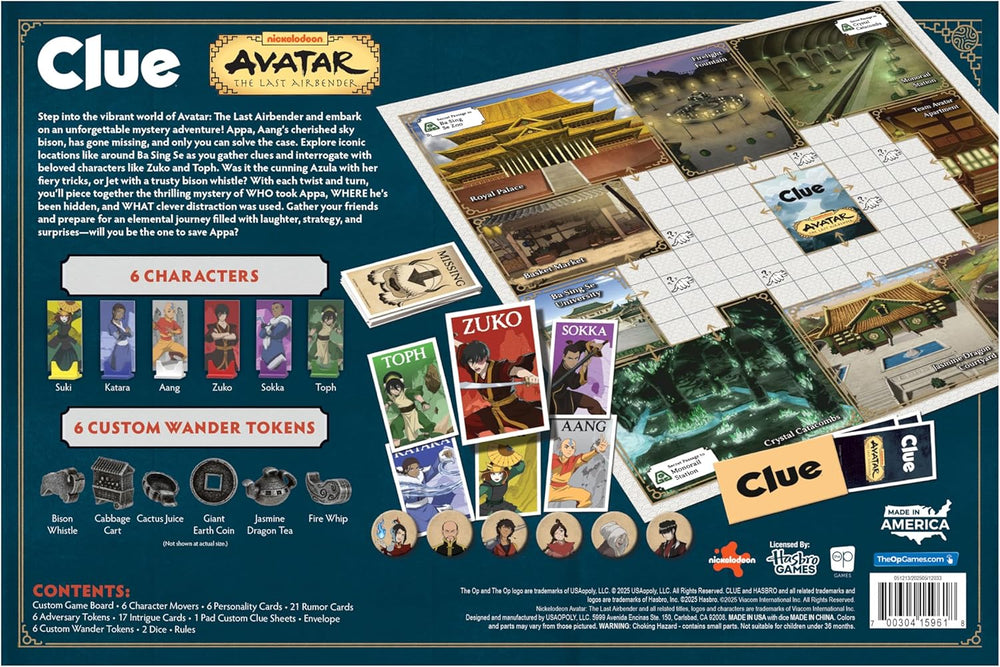 Clue: Avatar - The Last Airbender