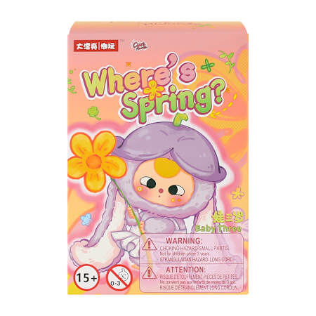 Baby Three - Where's Spring? Plush Blind Box