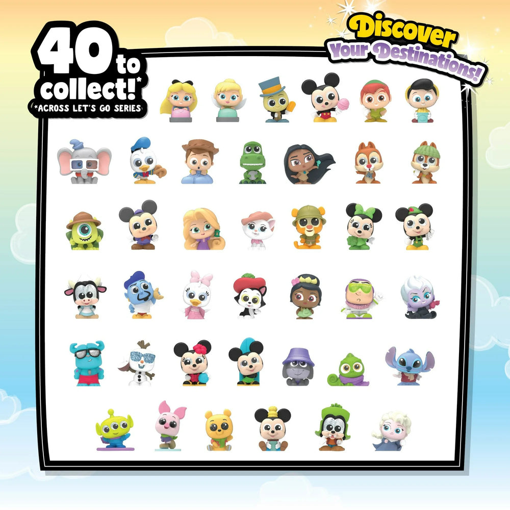 Disney Doorables - Let's Go! Series 1 Luggage Pack