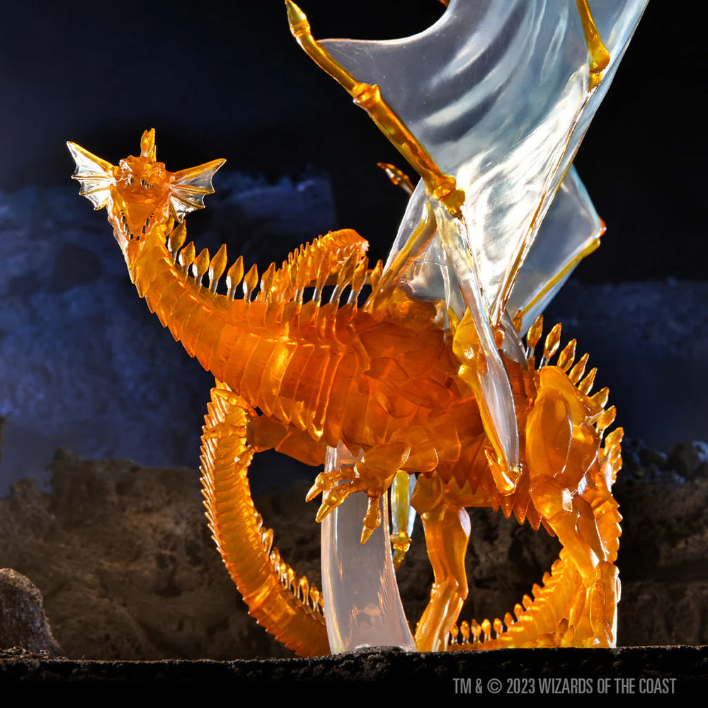 D&D Icons of the Realms: Adult Topaz Dragon