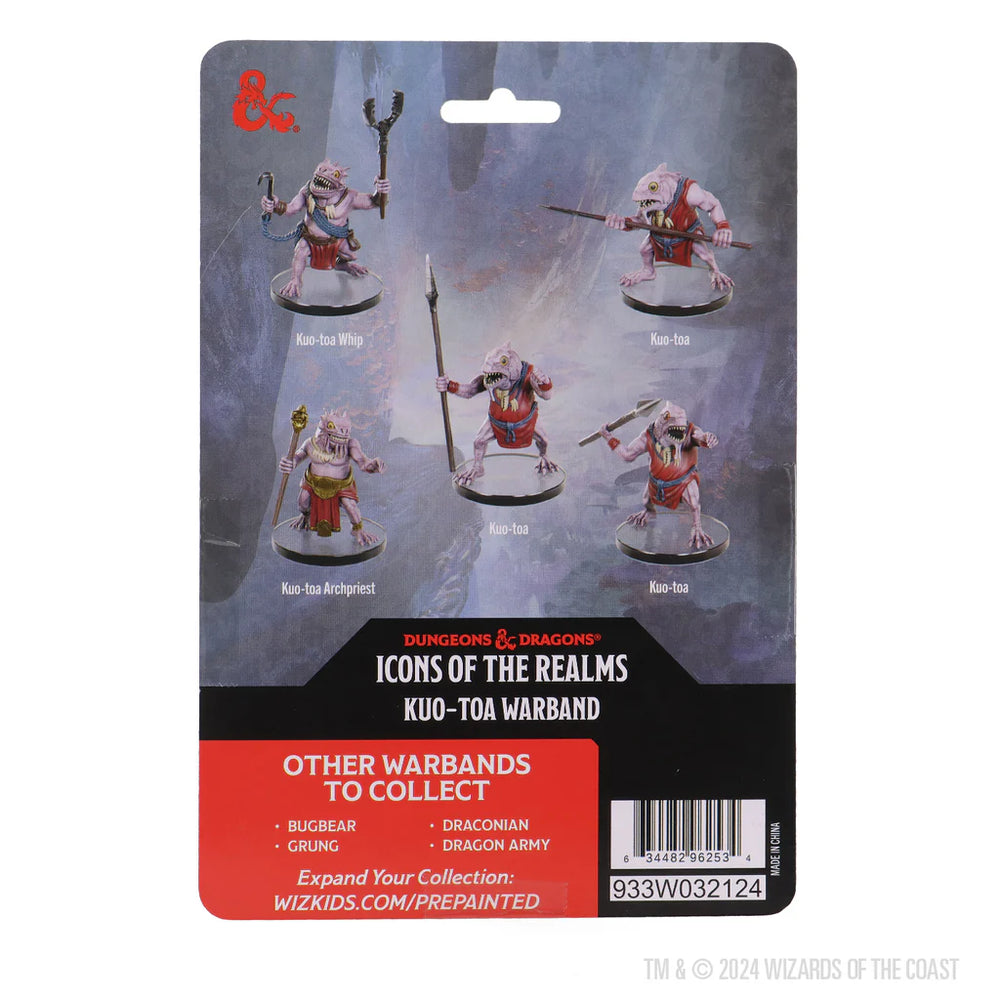D&D Icons of the Realms: Kuo-Toa Warband