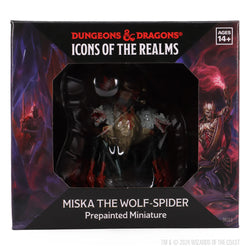 D&D: Icons of the Realms: Miska the Wolf Spider Boxed Miniature