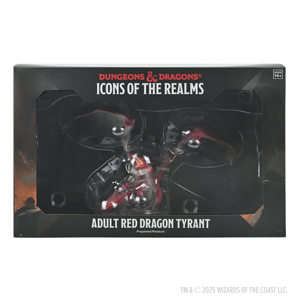 D&D Icons of the Realms: Adult Red Dragon Tyrant