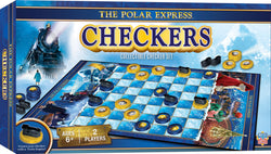 The Polar Express Checkers Board Game