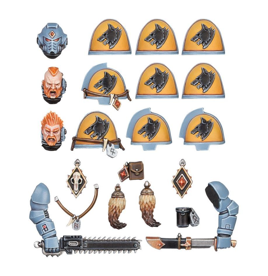Warhammer 40k: Space Wolves - Primaris Upgrades (53-25)