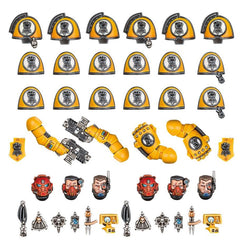 Warhammer 40k: Imperial Fists - Primaris Upgrades & Transfers (55-26)