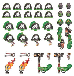 Warhammer 40k: Salamanders - Primaris Upgrades & Transfers (55-16)