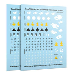 Warhammer 40k: Salamanders - Primaris Upgrades & Transfers (55-16)