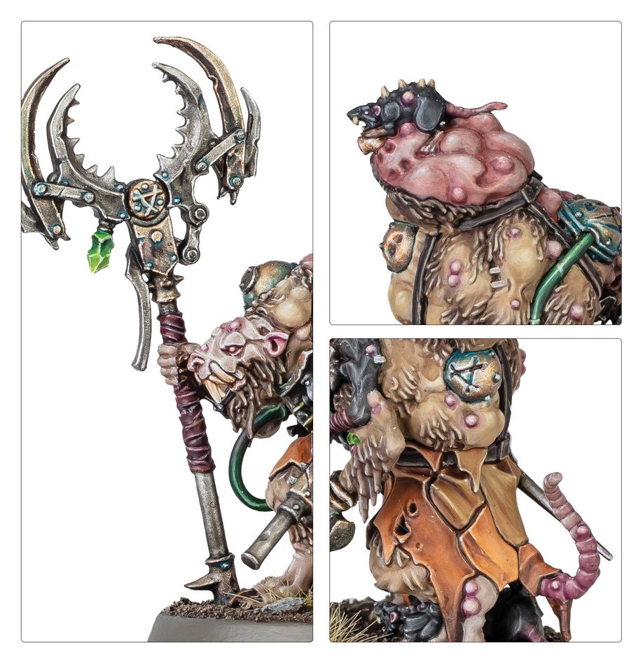 Warhammer Age of Sigmar: Skaven - Master Moulder (90-40)