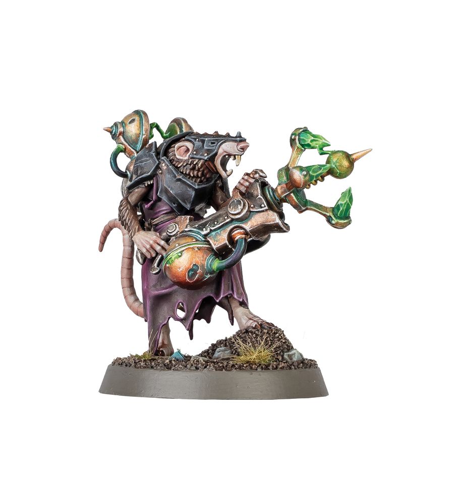 Warhammer Age of Sigmar: Skaven - Warlock Galvaneer (90-51)