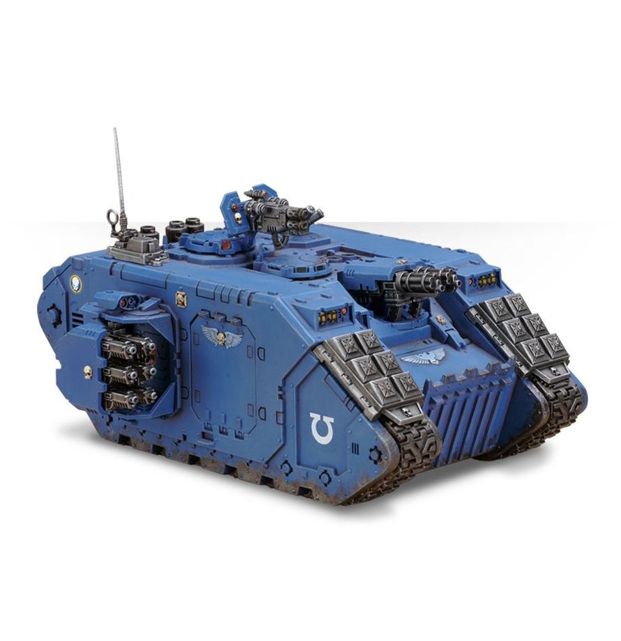 Warhammer 40k: Space Marines - Land Raider Crusader/Redeemer (48-30)