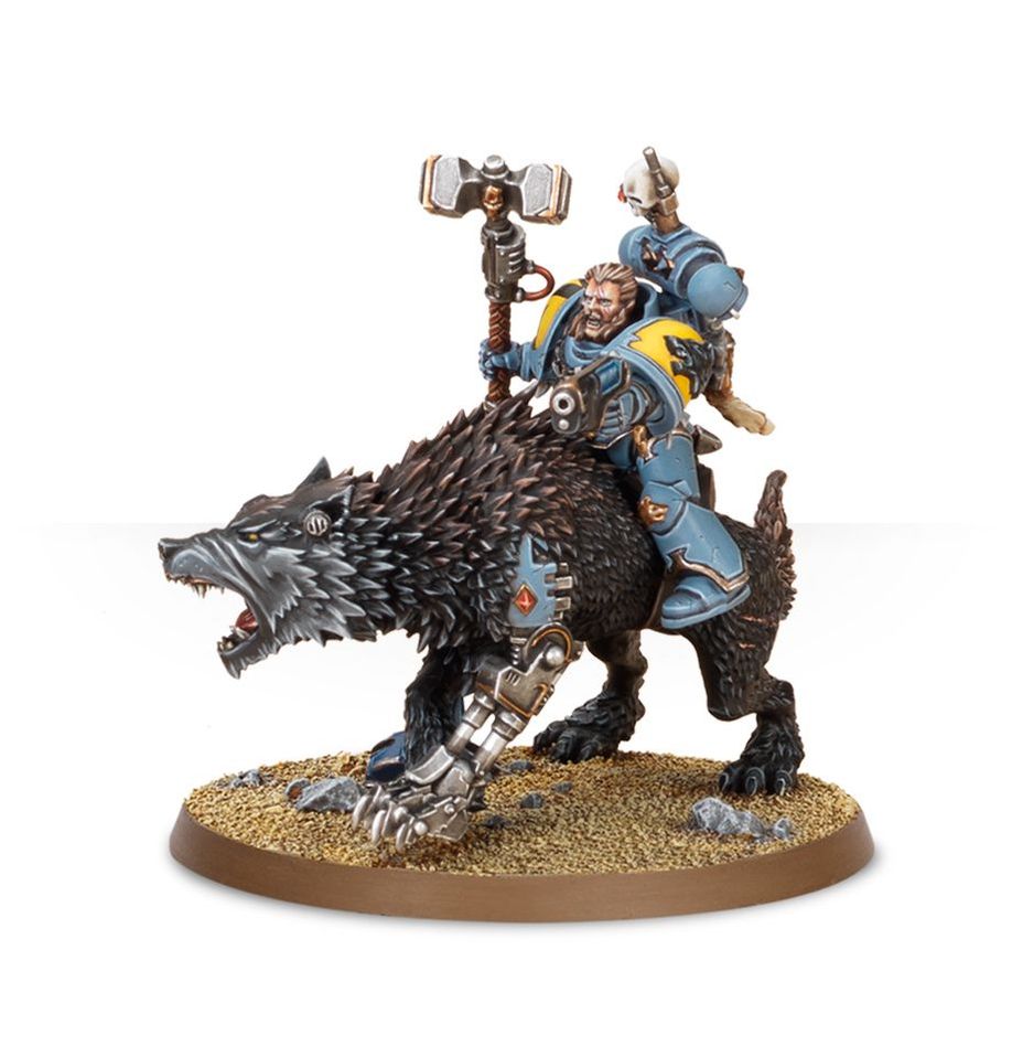 Warhammer 40k: Space Wolves - Thunderwolf Cavalry (53-09)