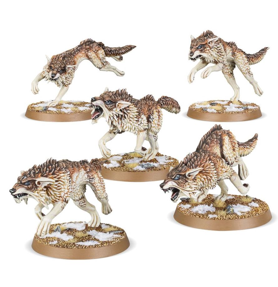 Warhammer 40k: Space Wolves - Fenrisian Wolves (53-10)