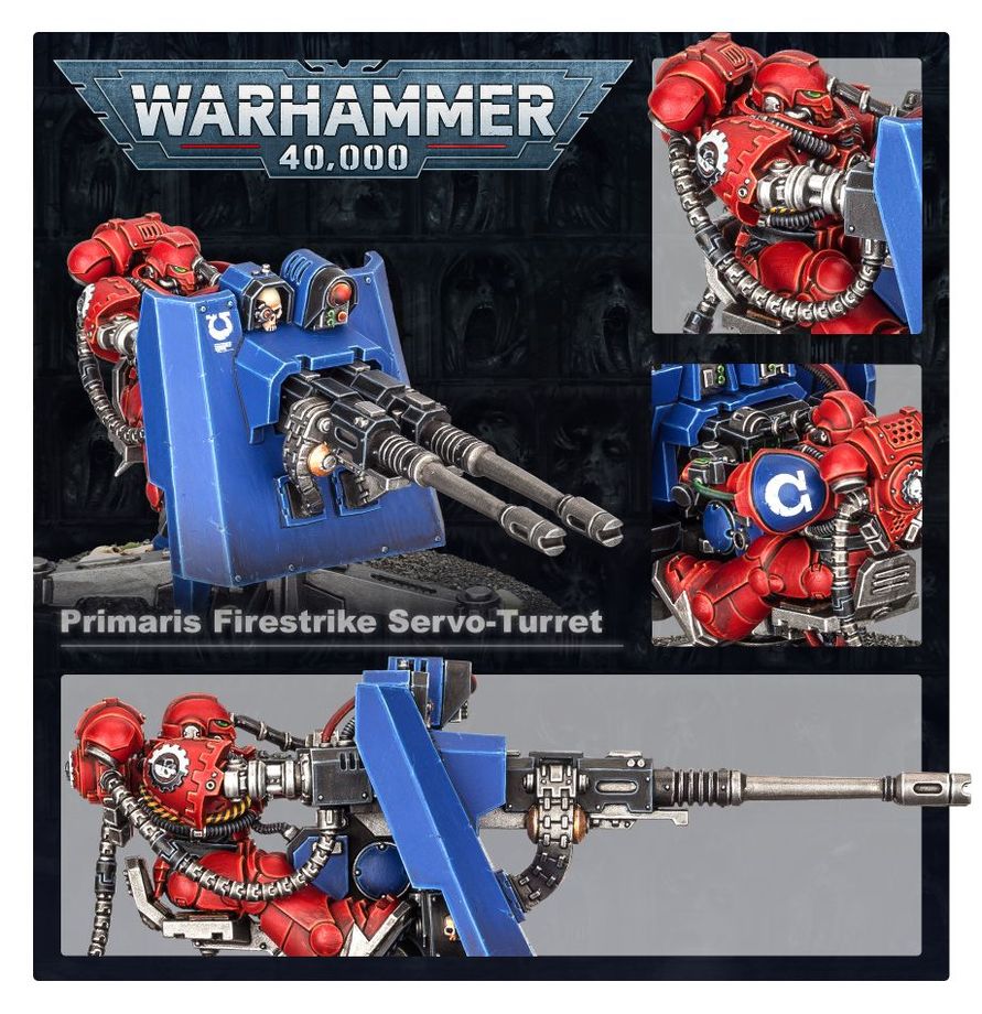 Warhammer 40k: Space Marines - Firestrike Servo-Turret (48-52)