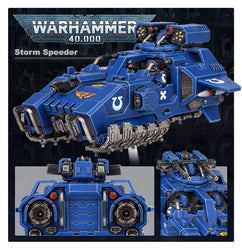Warhammer 40k: Space Marines - Storm Speeder (Thunderstrike/Hammerstrike/Hailstrike) (48-45)
