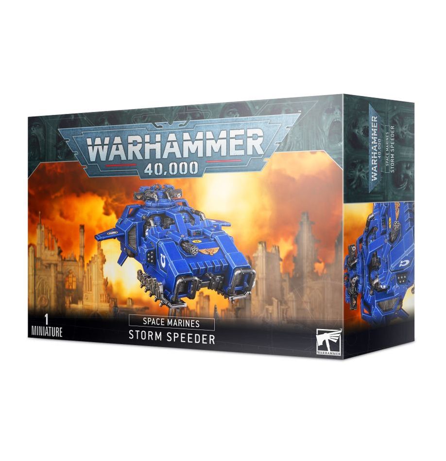 Warhammer 40k: Space Marines - Storm Speeder (Thunderstrike/Hammerstrike/Hailstrike) (48-45)