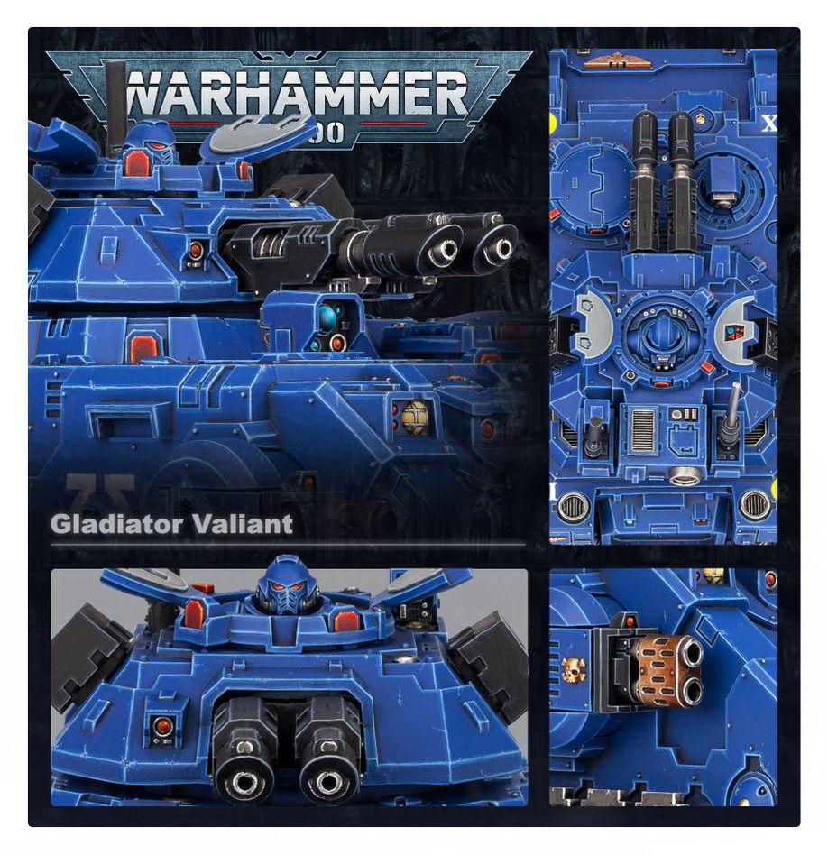 Warhammer 40k: Space Marines - Gladiator (Valiant/Reaper/Lancer) (48-37)