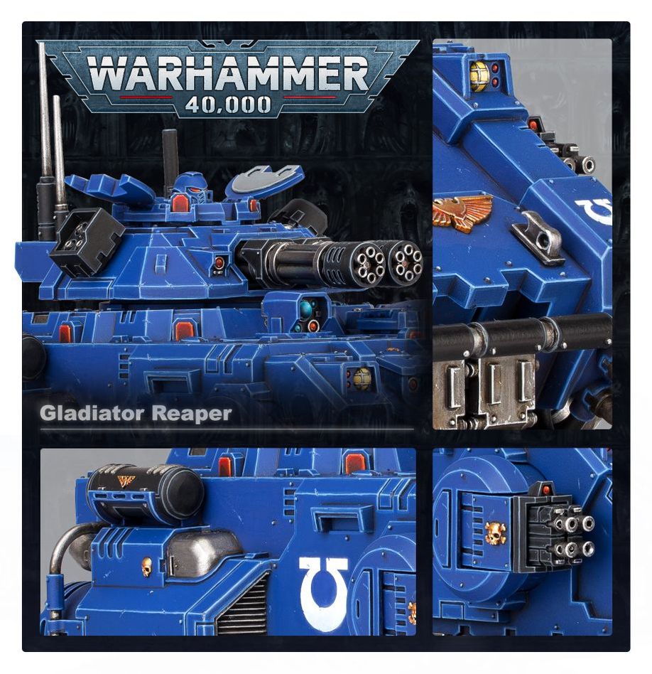 Warhammer 40k: Space Marines - Gladiator (Valiant/Reaper/Lancer) (48-37)
