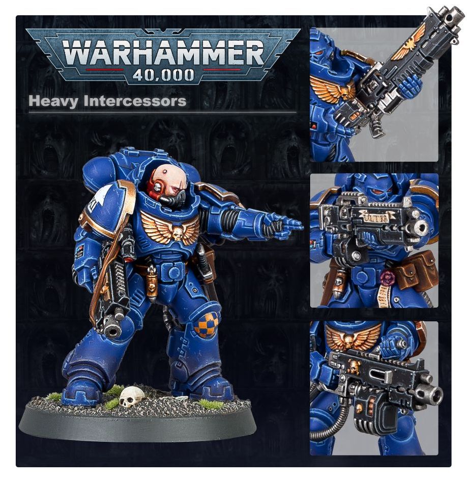 Warhammer 40k: Space Marines - Primaris Heavy Intercessors (48-95)
