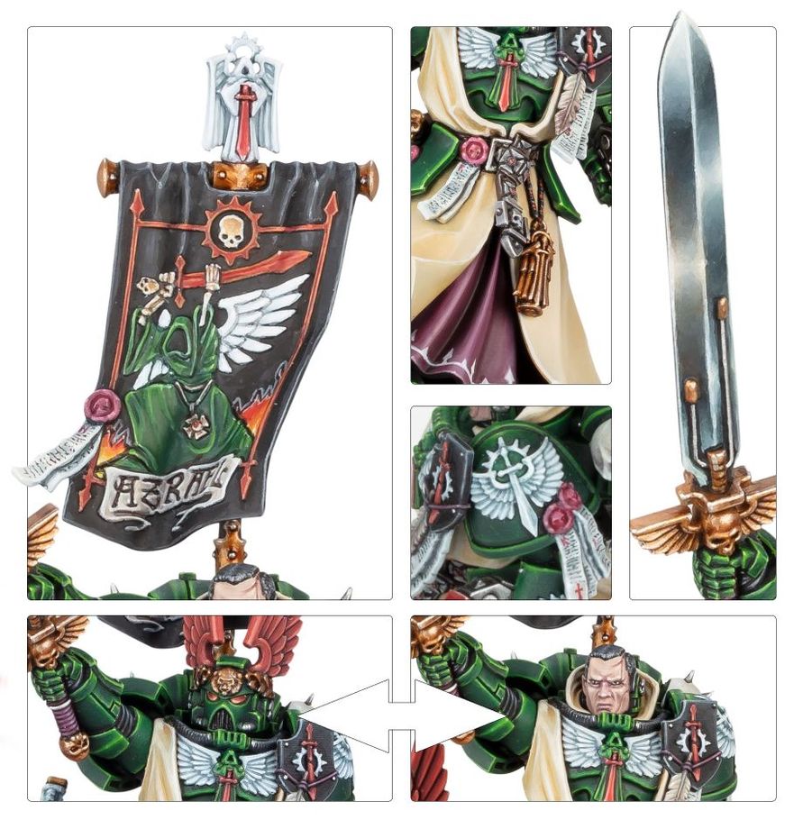 Warhammer 40k: Dark Angels - Azrael, Supreme Grand Master (44-18)
