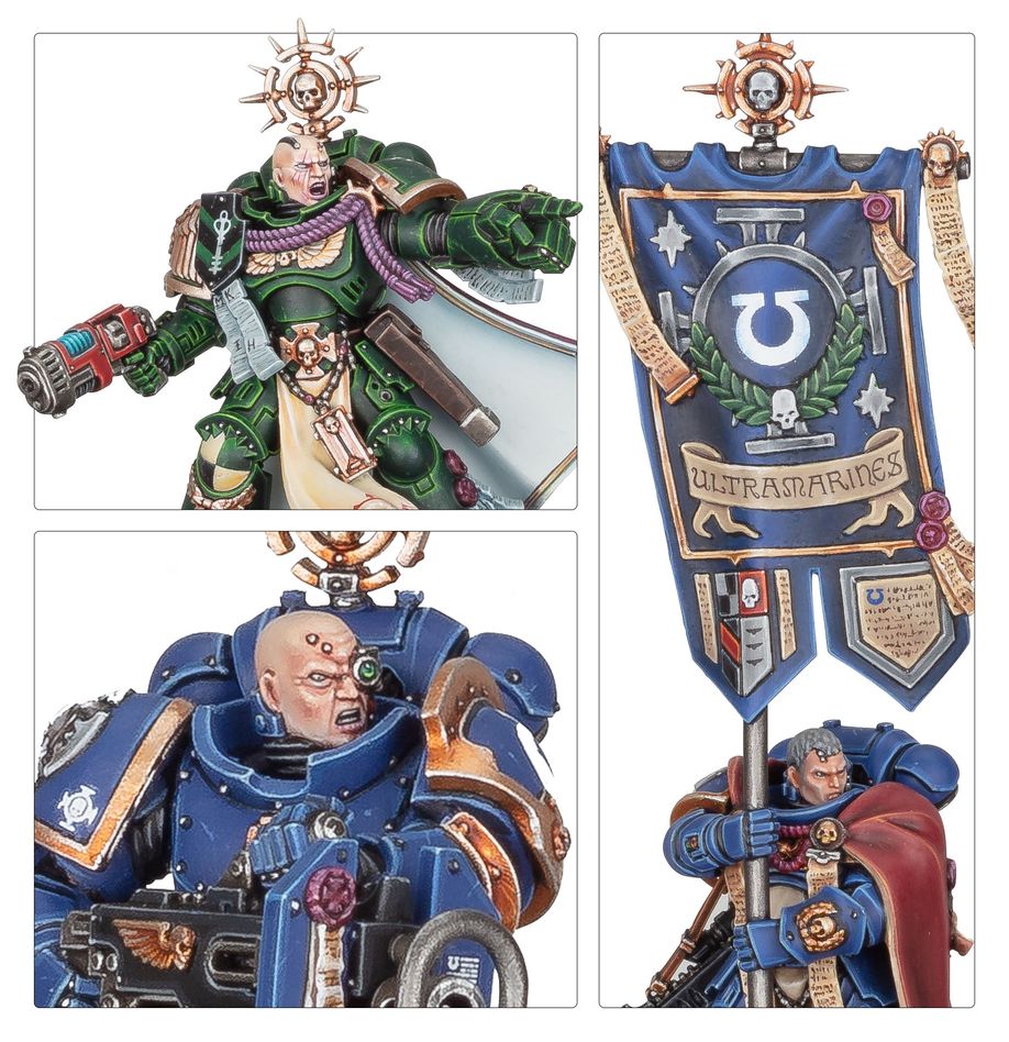 Warhammer 40k: Space Marines Battleforce - Iron Halo Strike Force (71-48)