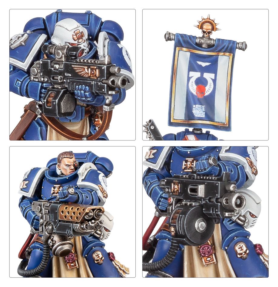 Warhammer 40k: Space Marines Battleforce - Iron Halo Strike Force (71-48)