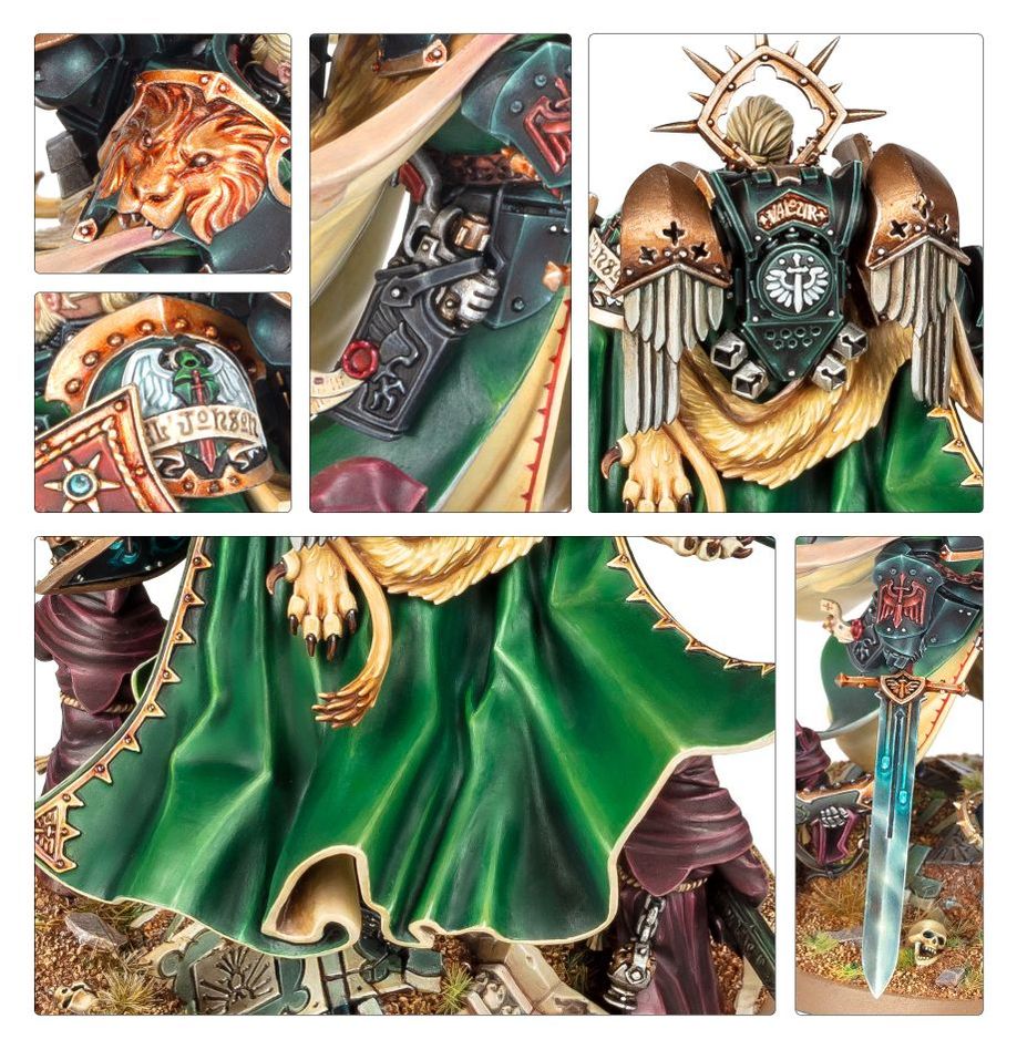 Warhammer 40k: Dark Angels - Lion El'Jonson (44-20)