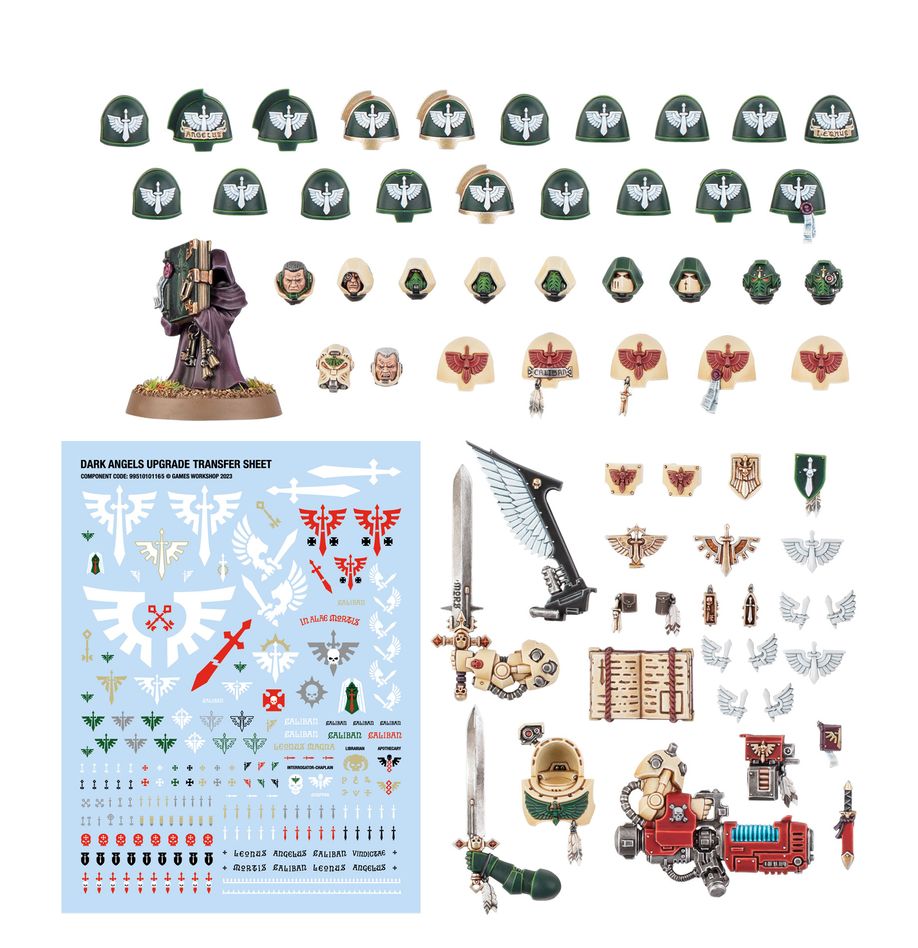Warhammer 40k: Dark Angels - Upgrades and Transfers (44-24)