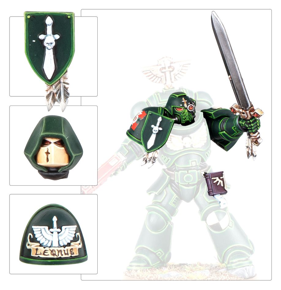 Warhammer 40k: Dark Angels - Upgrades and Transfers (44-24)
