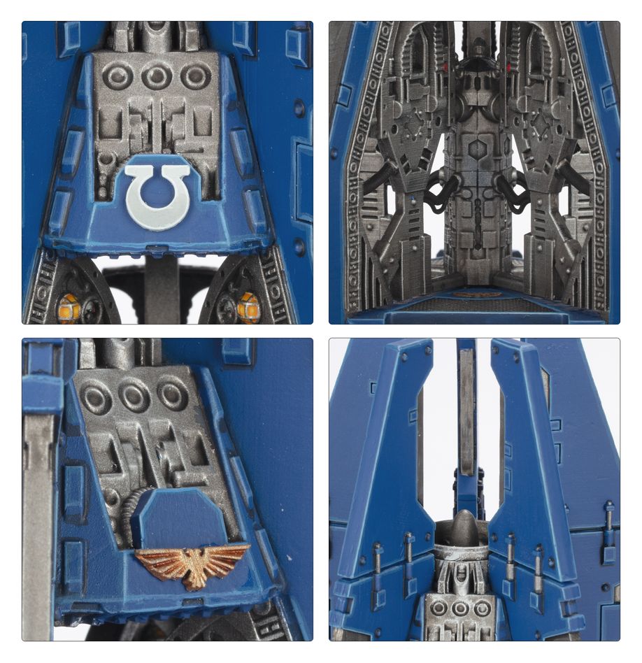 Warhammer 40k: Space Marines - Drop Pods (48-101)