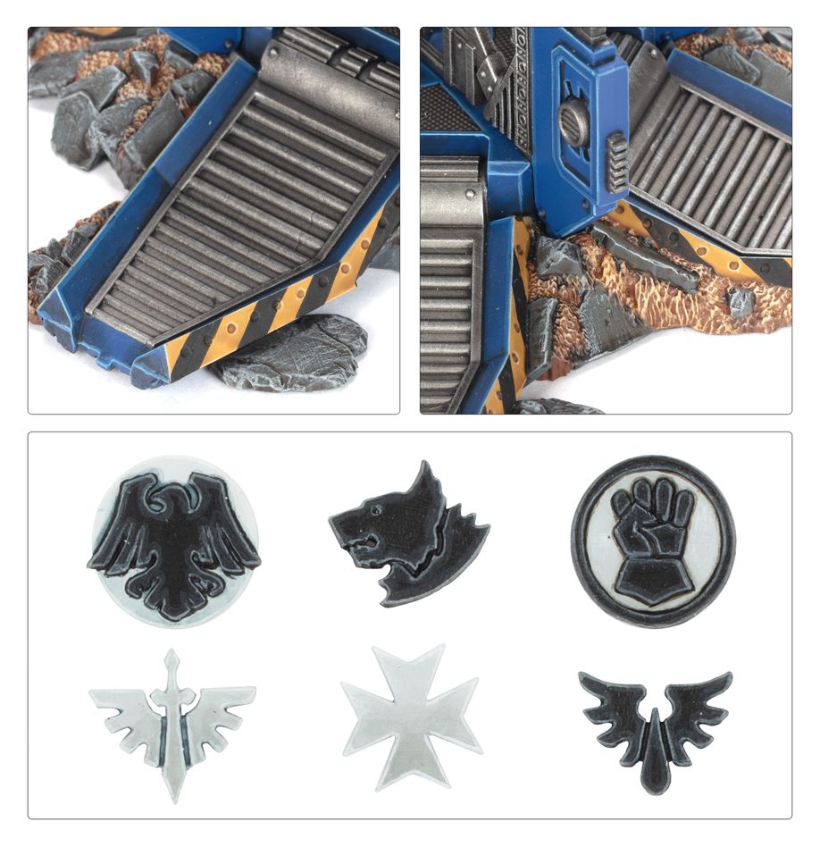 Warhammer 40k: Space Marines - Drop Pods (48-101)