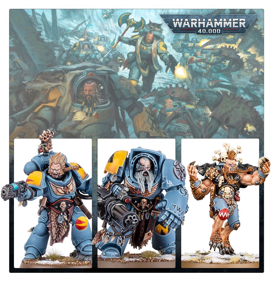 Warhammer 40k: Combat Patrol - Space Wolves (73-532)(10th ed.)