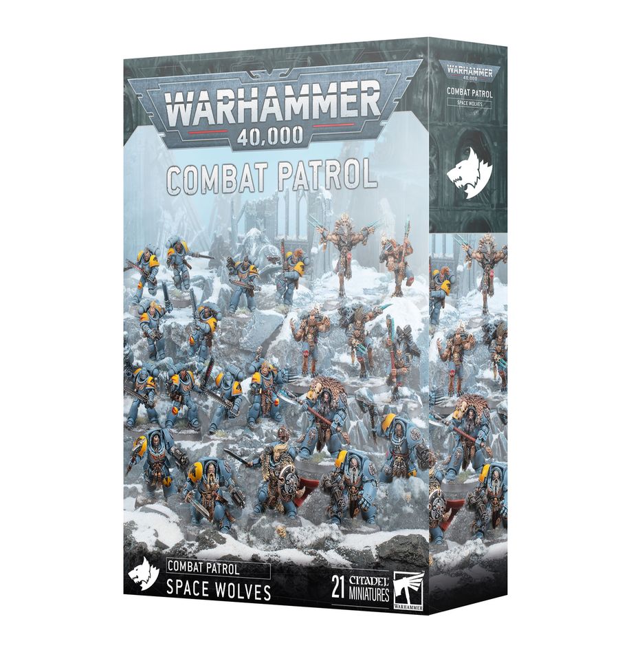 Warhammer 40k: Combat Patrol - Space Wolves (73-532)(10th ed.)