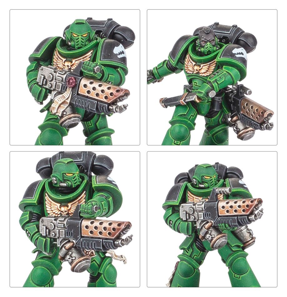 Warhammer 40k: Combat Patrol - Salamanders (73-552)(10th ed.)