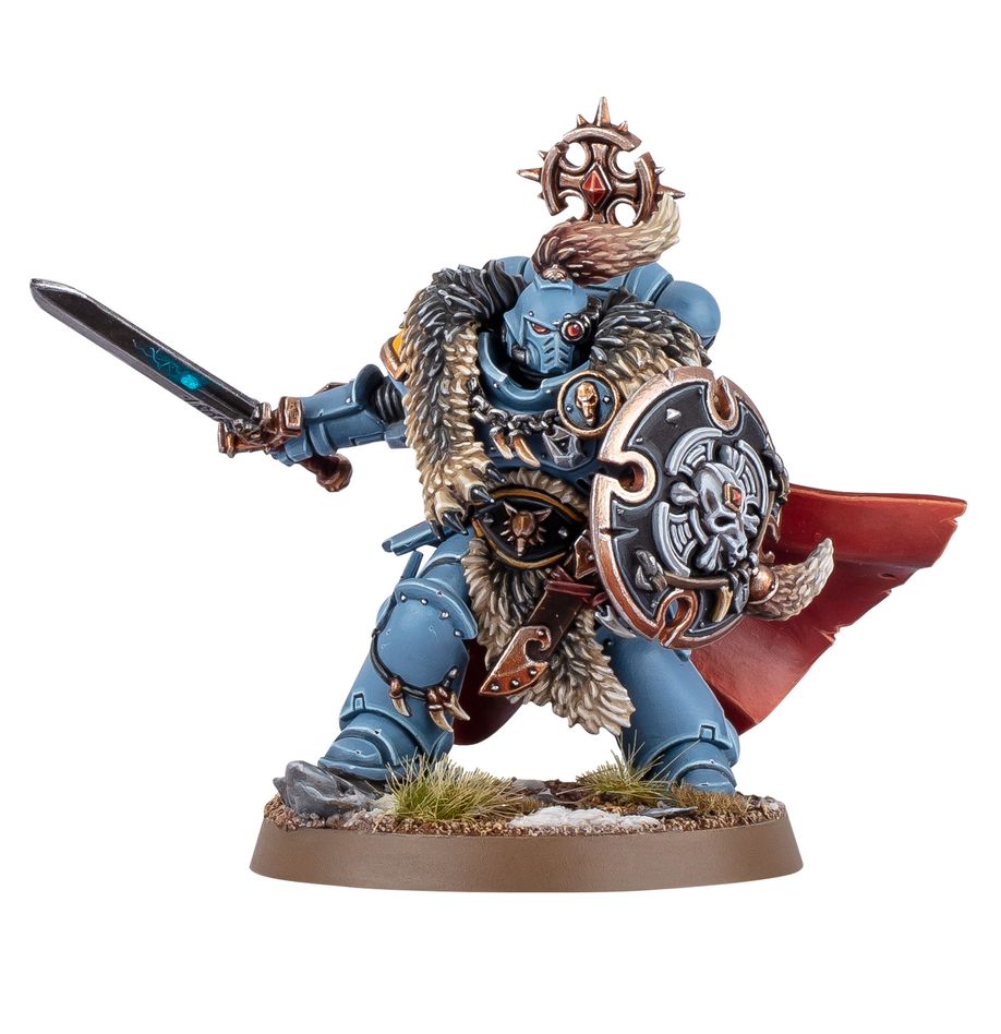 Warhammer 40k: Space Wolves - Wolf Guard Battle Leader (53-31)