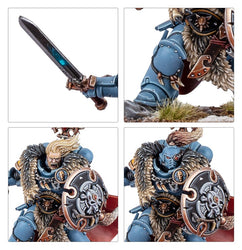 Warhammer 40k: Space Wolves - Wolf Guard Battle Leader (53-31)
